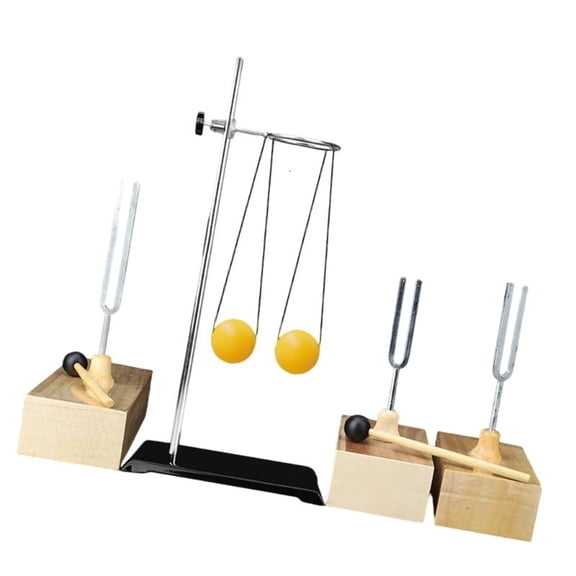 CEORPER Acoustic Experiment Set Including Resonance Box and Tuning Forks for Physics