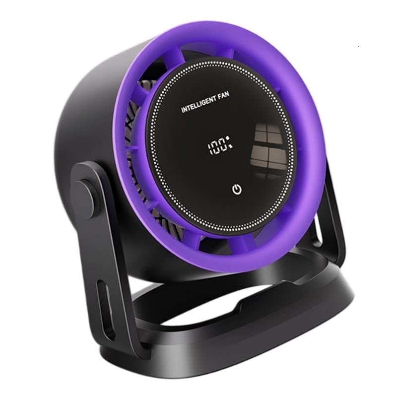 CEORPER Adjustable Desktop Fan With Digital Display Quiet Desktop High ...