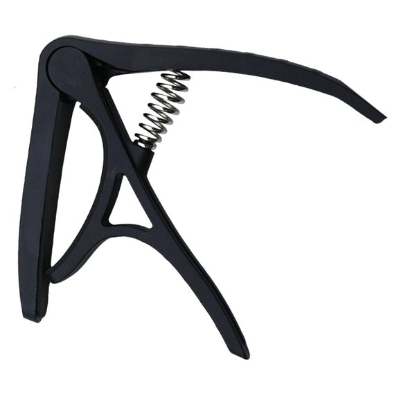 CEORPER Adjustable Moving Guitar Capo with Silicone Pad, 6 Strings Guitar Sliding Capo