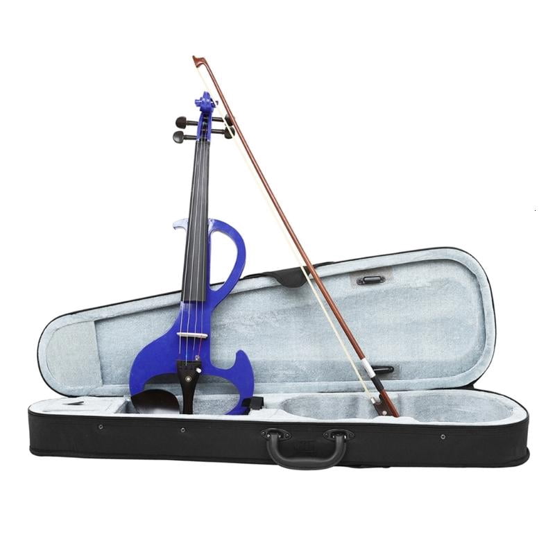 CEORPER Adults Kids Student Beginner Electronic Violin Accessory Set with Violin Case