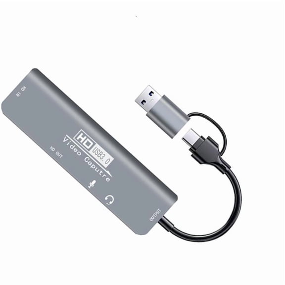 CEORPER Advanced USB3.0 4K UHD Video Capture Card Double Interfaces Type C and USB3.0