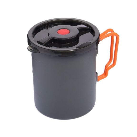 CEORPER Aluminum Garden Coffee Brewing Set With Permanent Net Filter And Warm Insulated Cup