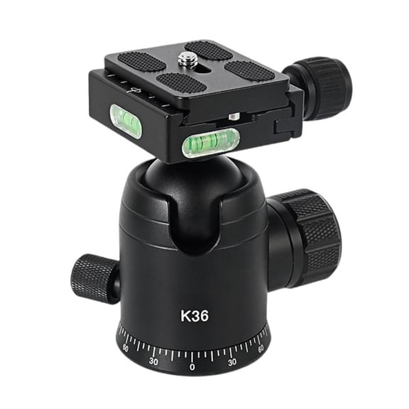 CEORPER Aluminum Tripod With Universal 360 Rotating Ball Head For Heavy Cameras