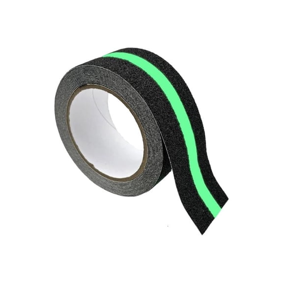 CEORPER Anti-Skid Safety Tape Anti Slip Tape with Glows in The Darks Striped Grip Tape