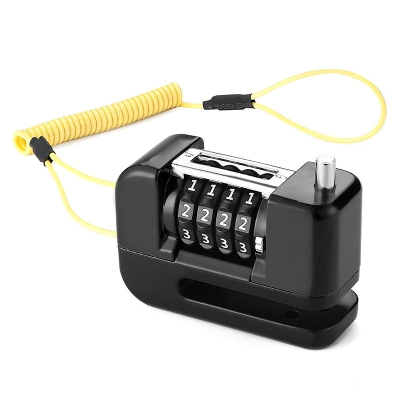 CEORPER Antitheft Portable High Security Bicycles Lock 4-Digit Combination Lock