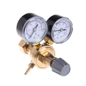 CEORPER Argon CO2 Mig Tig Flow Meter Gas Regulator Dual Gauge Welding Regulator