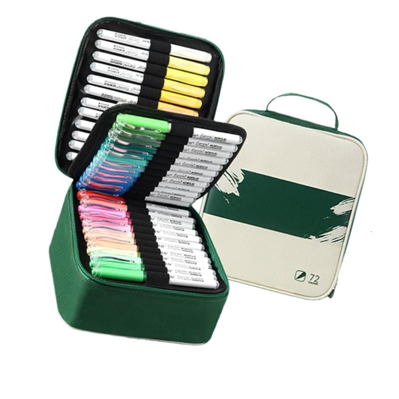CEORPER Artist Acrylic Markers With Quick Dry Formulas Ergonomic Barrels For Drawing