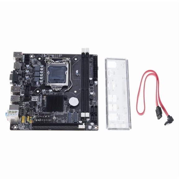 CEORPER B75M-I Motherboards M.2 NVMe Slot LGA 1155 Socket for CPUs DDR3 Memory