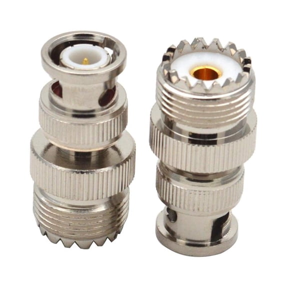 CEORPER BNC UHF RF Coaxial Coax Adapter for Electronics Enthusiasts RF Converter