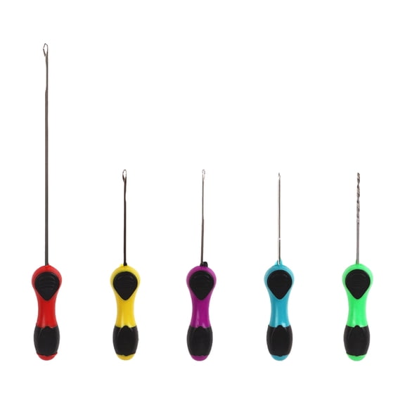 CEORPER Baits Rig Tool Baiting Drill Lure Rigging Needle Hook Baiting Needle 5pcs
