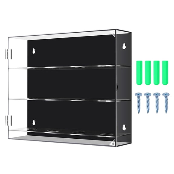 CEORPER Baseball Stand Softball Holder Base Golf Tennis Balls Stand Acrylic Display Rack