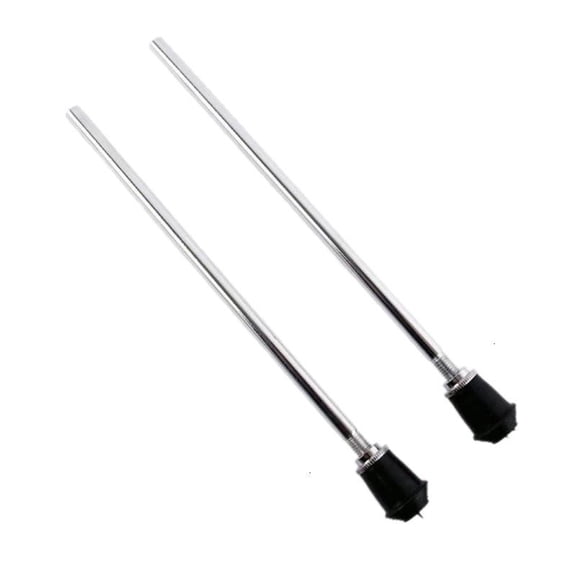 CEORPER Bass Drum Leg Metal Risers Floor Foot Replacements Set Mount Part Accessories