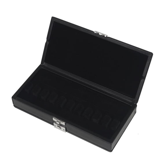 CEORPER Bassoon Reed Case 20 Reed Capacity Double Layer Protector Bassoon Reed Storage Case Reed Holder Suitable for Musicians