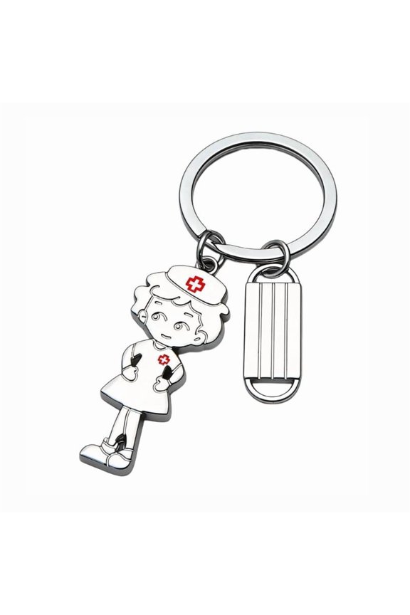 Beautiful Nurse Recognition Keepsakes Keyring Key Holder Commemorative Gift