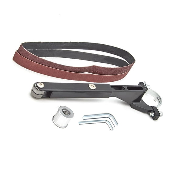 CEORPER Belt Sander Attachment,Adapter Angled Grinder Modified Sanding Support Tool Pipe