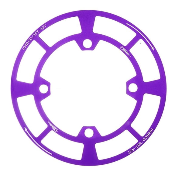 CEORPER Bicycles Chainring Shield Chainring Protector for Single Speed Bikes Aluminum