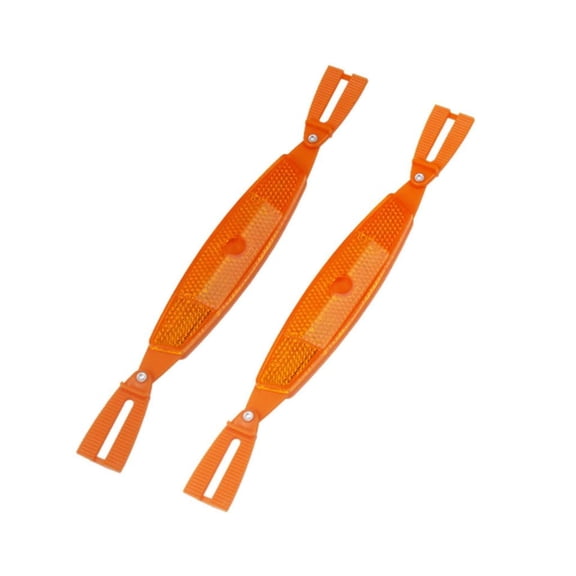 CEORPER Bike Wheel Safety Reflectors Premium Plastic Bicycles Reflectors Strips