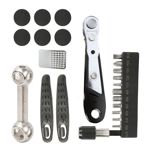 CEORPER Bikes Repair Tool Mountain Bike Road Bicycles Maintenance Tool Bicycles Repair Tool Kits with Storage Bag, Bike Toolkit