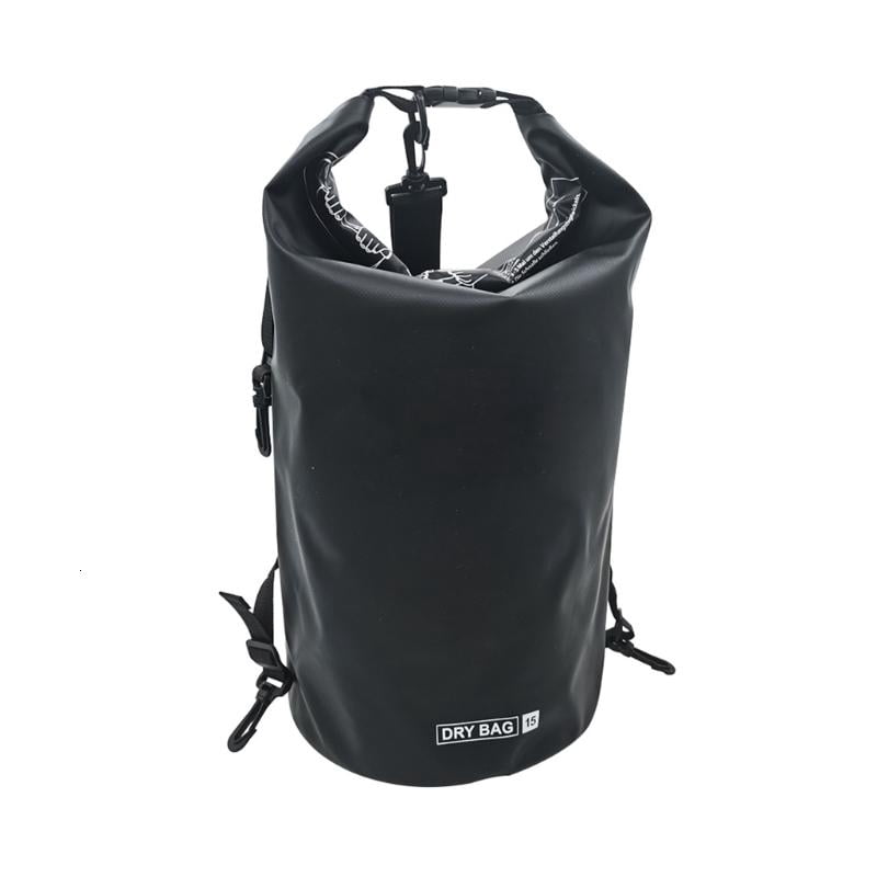 CEORPER Black PVC Waterproof Storage Bag for Fishing Boating and Mountain Climbing