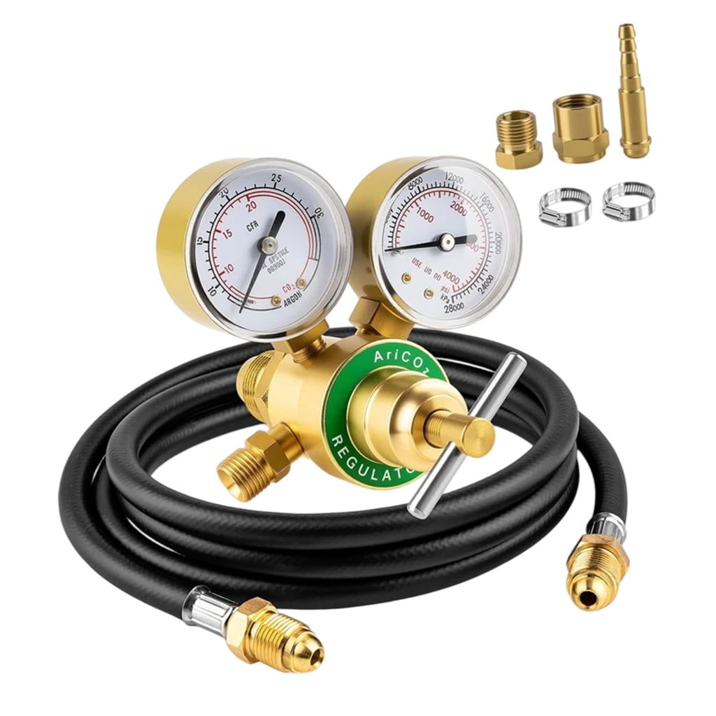 CEORPER CGA580 Inlets Argon Carbon Dioxide Adjustable Pressure Regulator For Welding