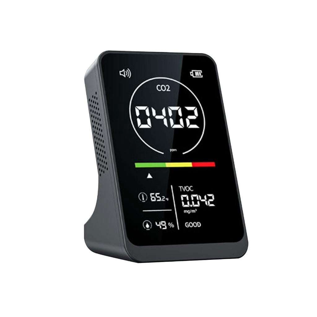 CEORPER CO2 Tester Indoor Digital Air Quality Meter Temperature Humidity TVOC Detection