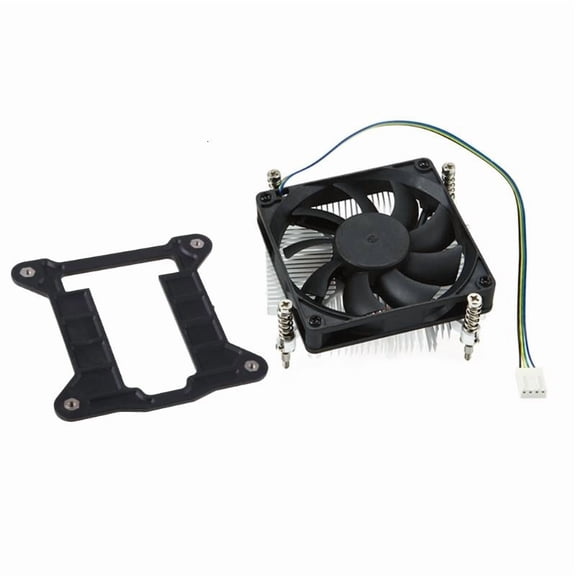CEORPER CPU Cooler with Quiet PWM Cooling Fan Radiator fan 27mm Low Profile CPU Cooler