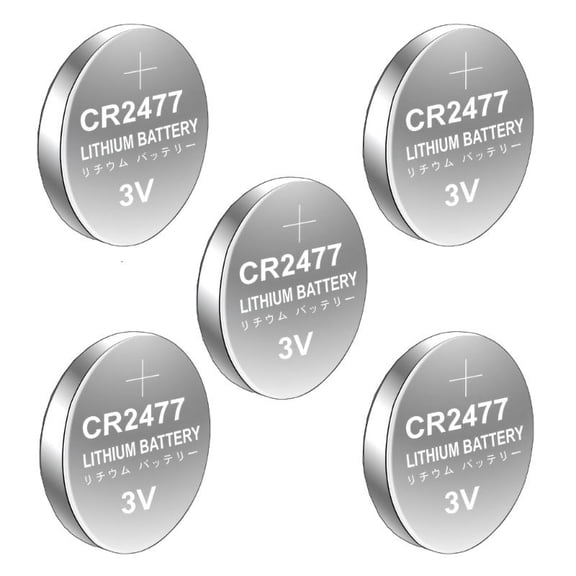 CEORPER CR2477 Coin Batteries 3V Stable Power for Remote Controls Key Watch 10/5PCS