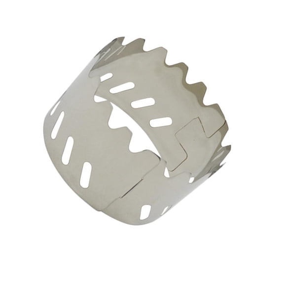 CEORPER Camping Lightweight Alcohols Stove Windscreen Foldable Stainless Windbreak Plate
