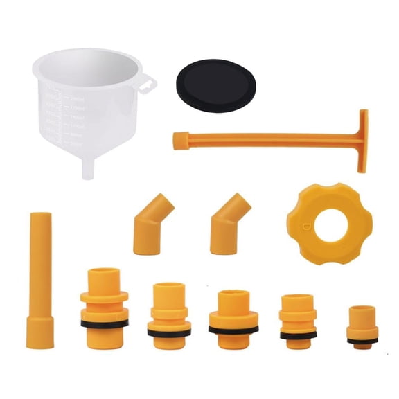 CEORPER Car Coolant Refills Funnel Kit Prevent Overflows and Fit Multiple Vehicle Models