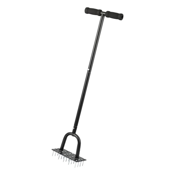 CEORPER Carbon Steel Lawn Aerator With Automatic Return Springs For Easy Soil Conditioning And Lawn Revitalization