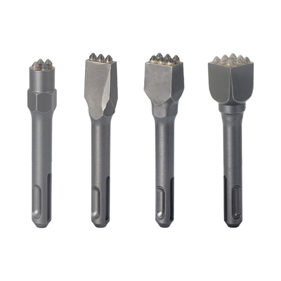 CEORPER Chiseling Hammers Drill Bit Hard Alloy Construction for Cement Roughening Work