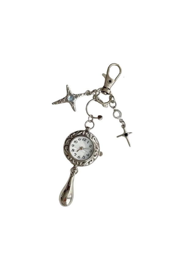 Classical Victorian Inspired Locket Keychain Sturdy Metal Accessory Gift