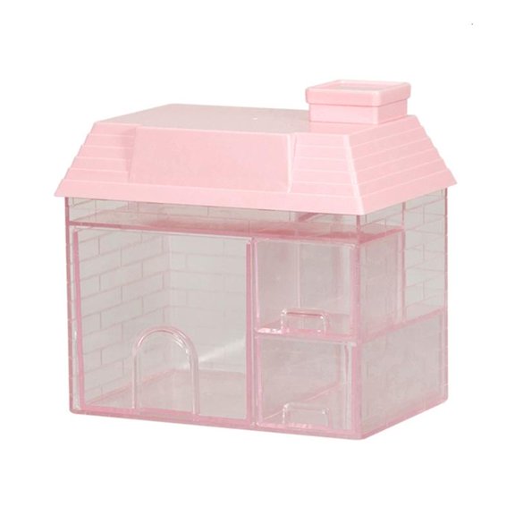CEORPER Clear Square House Storage Box Multifunction Organize Party Decoration