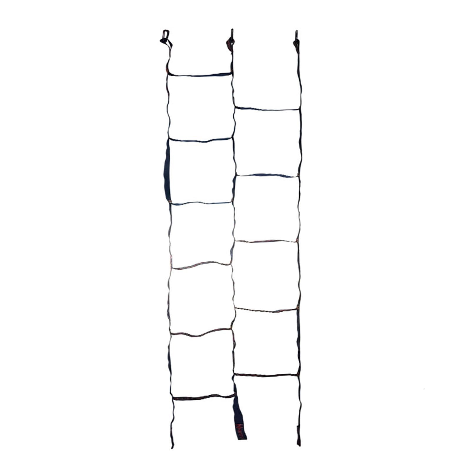 CEORPER Climbing Rope Ladder for Kids Climbing Ladder Hanging Rope Ladder for Indoor for Play Set & Outdoor Tree House Polyester