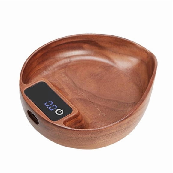 CEORPER Coffee Scale Kitchen Scale Travel Scale Wood Texture for Coffee and Baking