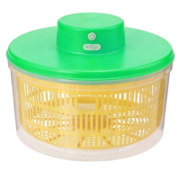 CEORPER Compact Electric Salad Spinner Household Salad Dehydrator For Easy Use