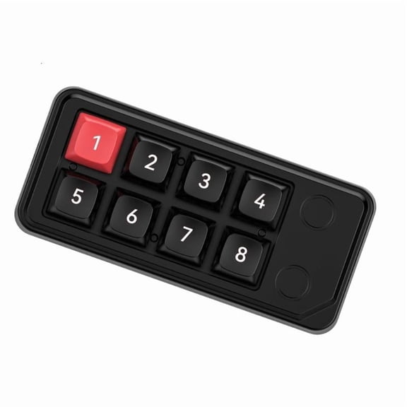 CEORPER Compactly 8 Key Programmable Mechanical Keypad For Gaming And Office Typing