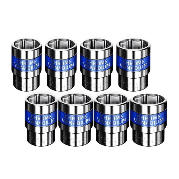 CEORPER Complete Collection 19-32mm Hexagonals Socket Wrench Head Highly Hardnesss