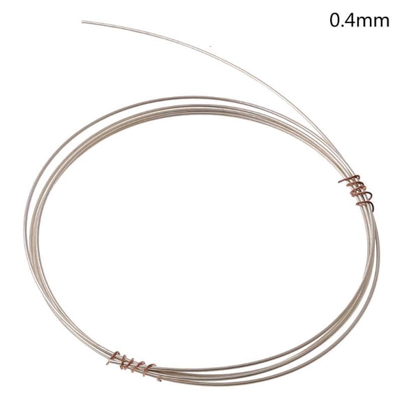 CEORPER Creative Authentic Sterling Silver Wire 925 Sterling Silver Wire DIY Wire