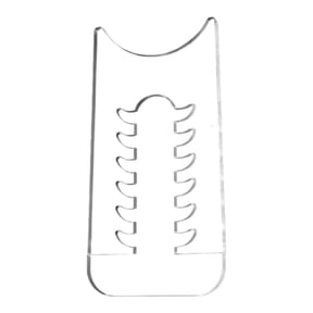 CEORPER Customizable Acrylic Wall Spacers Adjustable for Height Thickness Control
