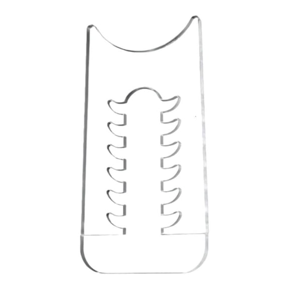 CEORPER Customizable Acrylic Wall Spacers Adjustable for Height Thickness Control