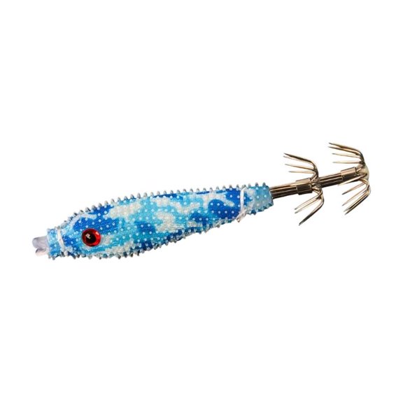 CEORPER Cuttlefishes Squid Night Fishing Lures Hook Glowing Horizontal Squid Jig