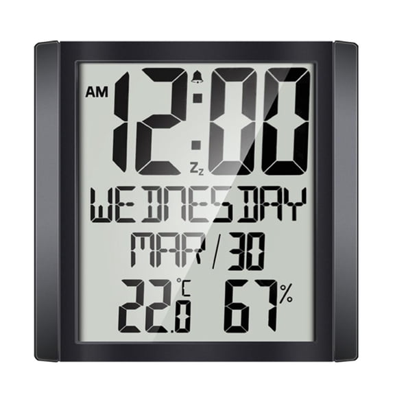 CEORPER Day Clock Large Digital Clock Large Display with Date Day of the Week Digital Wall Clock Large Display Dementia Products
