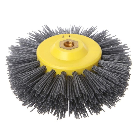 CEORPER Deburring Abrasive Steel Wire Brush for Head Polishing Grinding Wheel 150x40mmxM