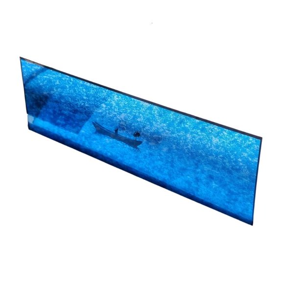 CEORPER Delicate 10cm X 5cm Ocean Design Bookmarks Acrylic Sea Theme Book Mark