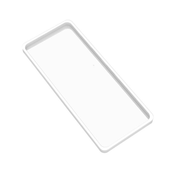 CEORPER Desktop Screen Partition Mold Resin Silicone Wall Layered Storage Shelf Mold
