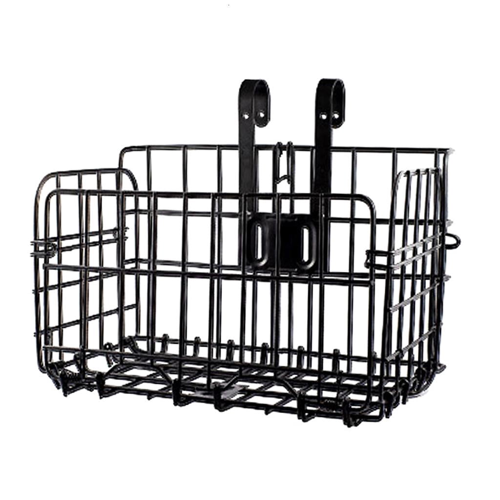 CEORPER Detachable Folding Bicycles Basket Mountain Bike Front and Rear Hanging Basket