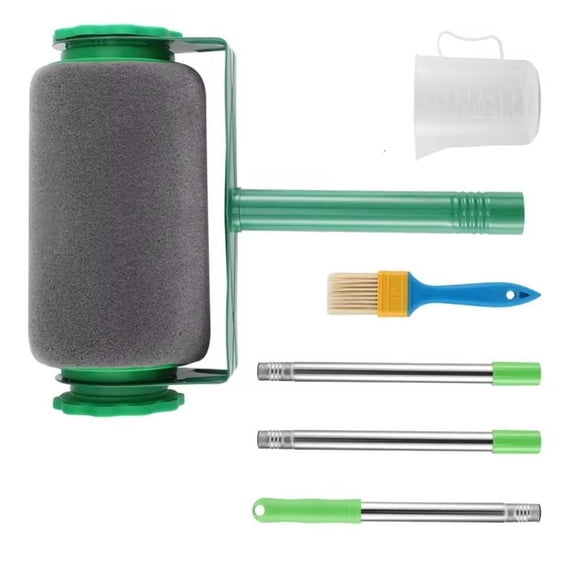 CEORPER Different Size Paint Roller Bundle For High Walls And Ceilings