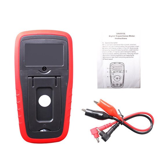 CEORPER Digital Capacitance Meter 1999 Count Capacitors Tester LCD Backlight Upgrades for Accurate Measurements in Electronics