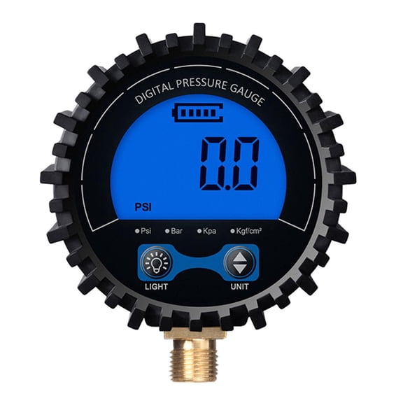 CEORPER Digital Tyre Pressure Gauge Multiple Units Psi/Kpa/Bar/kgf cm Rang to 200 psi